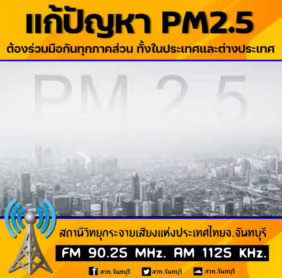 การปัญหา PM 2.5